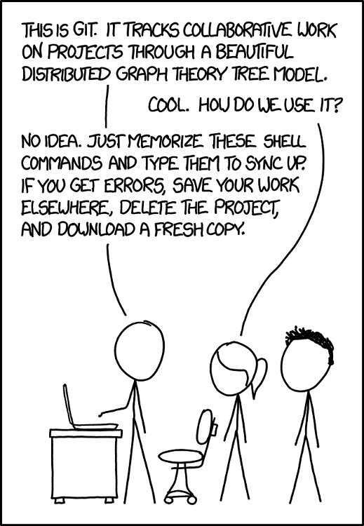 xkcd git