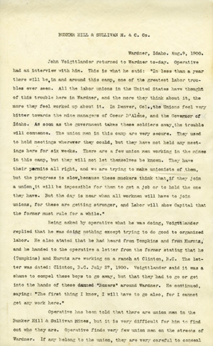 Private Investigator/Operator Report (Opr.A-59)